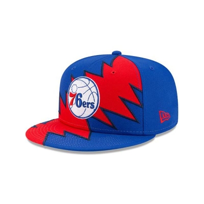 Philadelphia 76ers Gorra | New Era NBA Flash 9fifty Snapback Cap Mexico - Azules